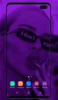 Purple Wallpaper Ekran Görüntüsü 3