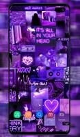 Purple Wallpaper Ekran Görüntüsü 2