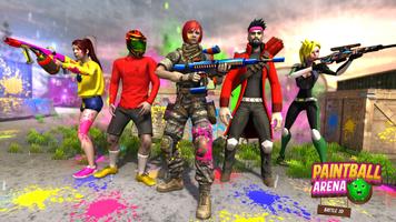 Paintball Arena Battle 3D screenshot 1