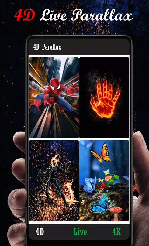 Tải ứng dụng hình nền 4D Live Parallax 3D & 4K/HD miễn phí cho Android và trải nghiệm không gian ảo ấn tượng. Cảm nhận những hiệu ứng động cực kỳ sống động và độc đáo, mang đến cho bạn trải nghiệm mới mẻ trên chiếc điện thoại của mình. Hãy tải ngay để trải nghiệm.