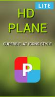 HD Plane الملصق