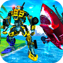 Shark Robot Shooter: Underwater Shooting Game APK