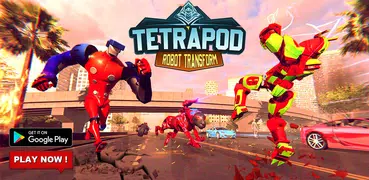 Tetra Robot Transform: Robot S