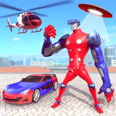 download Tetra Robot Transform: Robot Shooting Game APK