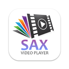 Sax video player all format 2021 icon