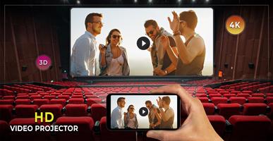 HD Video Projector Simulator - Mobile Projector Affiche