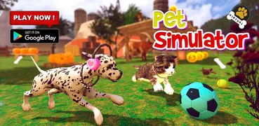 Virtual jogo de cachorro