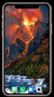 Volcano Wallpaper ภาพหน้าจอ 1
