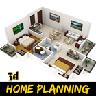 3D Home design biểu tượng