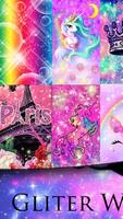 Papier Peint Glitter Affiche