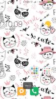 Cute cat wallpapers capture d'écran 1