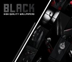 Black Wallpapers Affiche