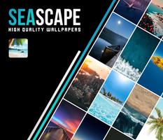 Seascape Wallpapers in HD, 4K Affiche