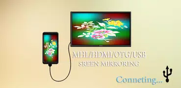 USB Connect Phone Screen to tv-HDMI/OTG/MHL/MIRROR