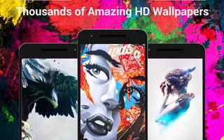 wallpapers, backgrounds hd پوسٹر