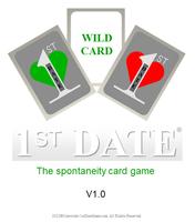"1st Date" - The Card Game Affiche