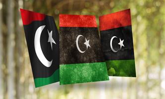 Libya Flag Affiche