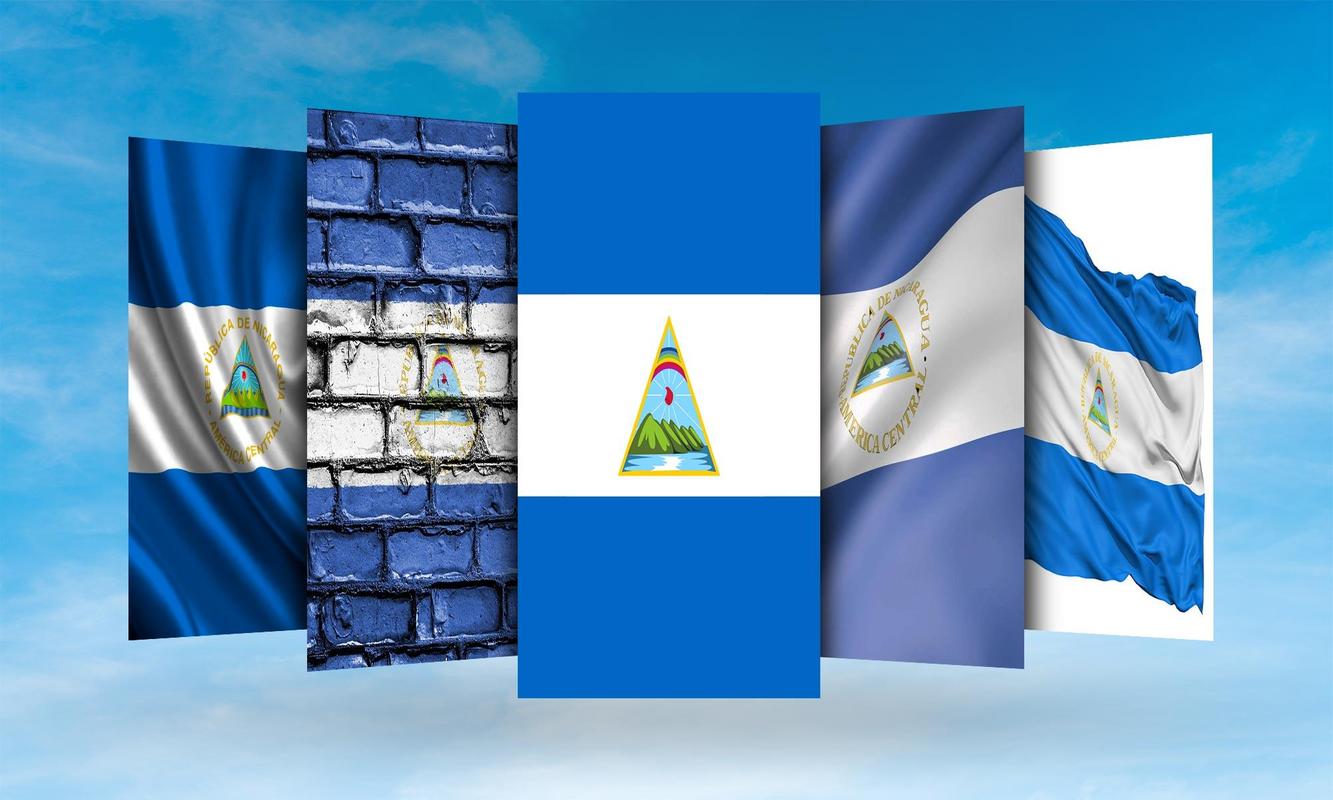 Nicaragua Flag Wallpaper para Android APK Baixar