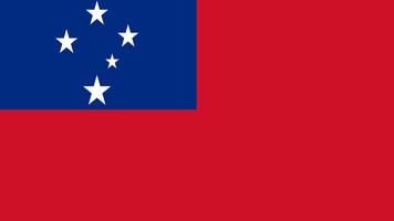 Samoa Flag screenshot 2