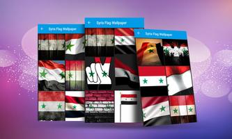 Syria Flag Affiche