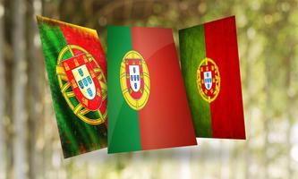 Portugal Flag Wallpaper स्क्रीनशॉट 1