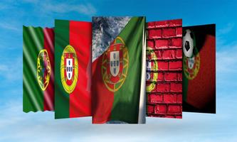 Portugal Flag Wallpaper capture d'écran 2