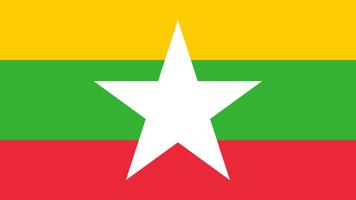 Myanmar Flag Wallpaper capture d'écran 3
