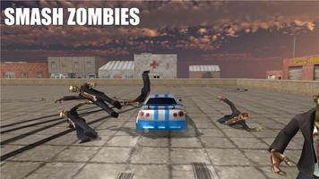 Drift Car Smash Zombies ภาพหน้าจอ 1