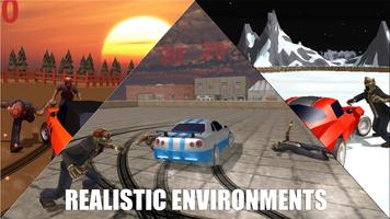 Drift Car Smash Zombies ภาพหน้าจอ 2