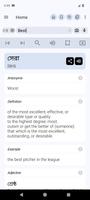 English Bangla Dictionary الملصق