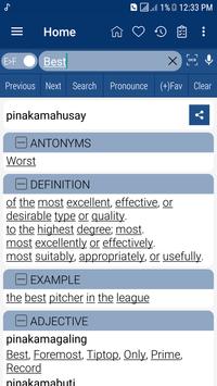 English Filipino Dictionary 海报