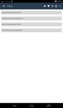 English Filipino Dictionary 截图 15