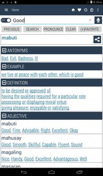 English Filipino Dictionary 截图 16