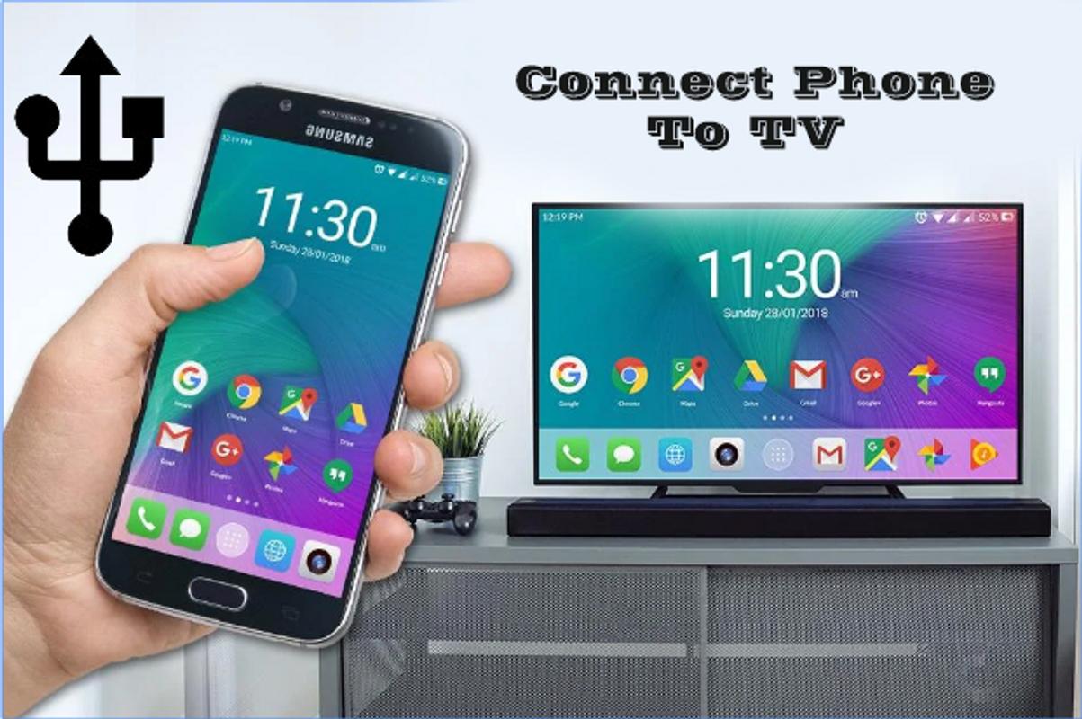 Phone Connect to tv (HDMI Connector) for Android - APK ...