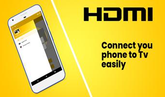 HDMI Connector - Phone connect to tv poster