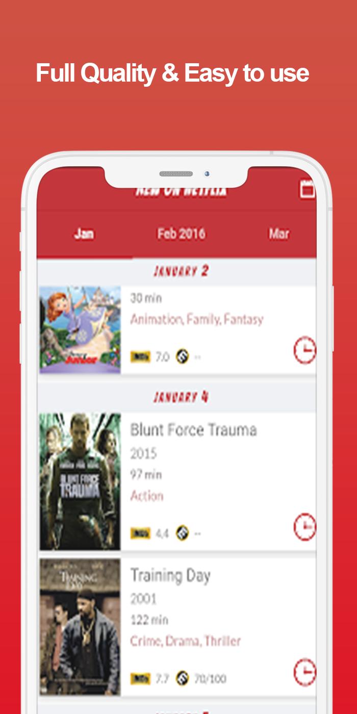 Android 用の New Netflix Tv Movies Info Apk をダウンロード