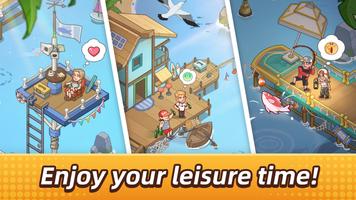 Idle Fish Clash Tycoon تصوير الشاشة 1