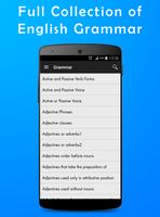 English Complete Grammar poster