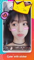 Photo Filter Stickers & Beauty Selfie Mask Camera اسکرین شاٹ 2