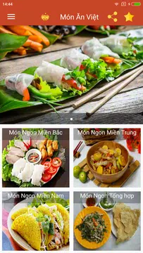 Screenshot 1 for Món ăn ngon Việt Nam - Công thức nấu ăn