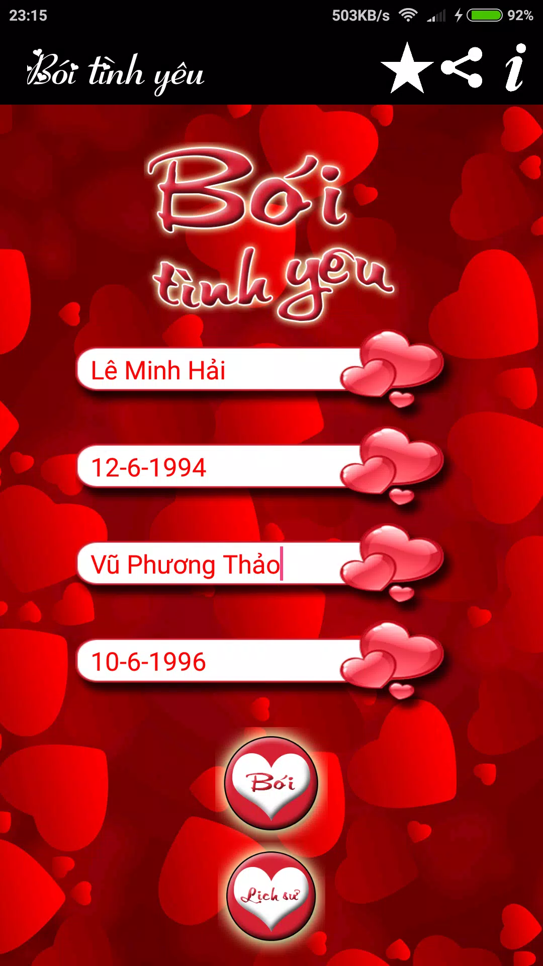 Top 16+ bói tình yêu đúng 100 mới nhất - thxombang.edu.vn