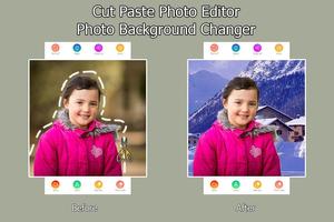 Cut Paste Photo Editor - Photo Background Changer スクリーンショット 1