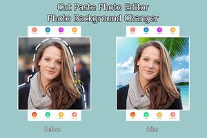 Cut Paste Photo Editor - Photo Background Changer capture d'écran 2