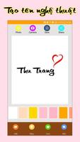 Tạo chữ nghệ thuật - Tạo tên n Cartaz