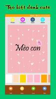 Tạo chữ nghệ thuật - Tạo tên n imagem de tela 3