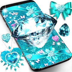 Turquoise diamonds wallpapers アプリダウンロード