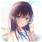 Anime Girl Fond d'écran icône