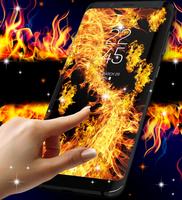 Fire flames live wallpaper ảnh chụp màn hình 3