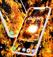 Fire flames live wallpaper 포스터