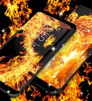 Fire flames live wallpaper تصوير الشاشة 1